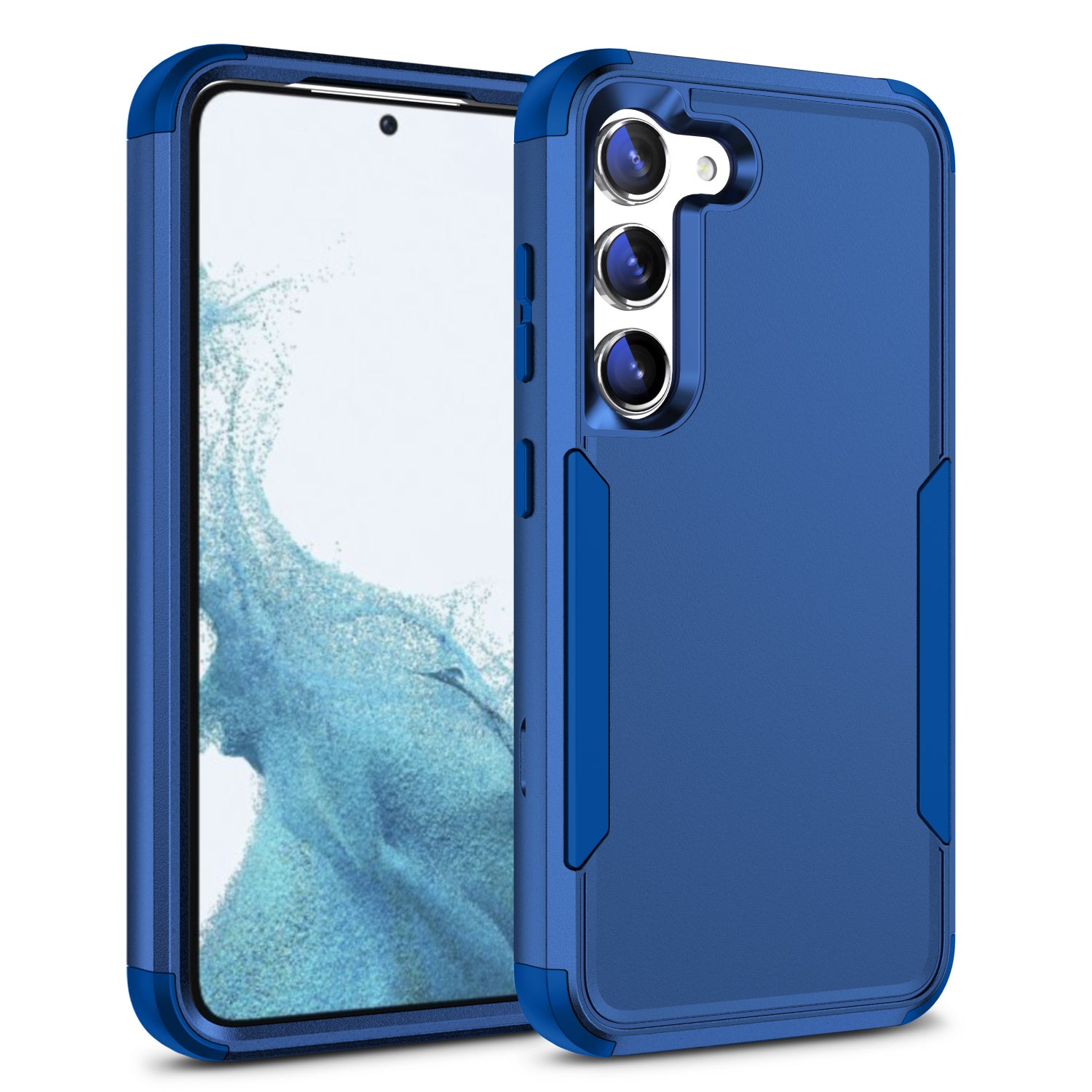 For Samsung Galaxy S23 Commuter Series 3-in-1 Phone Case TPU Hard PC Anti-scratch Mobile Phone Back Cover For Samsung Galaxy S23 Commuter Series 3-in-1 Phone Case TPU Hard PC Anti-scratch Mobile Phone Back Cover